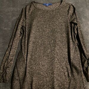 Apt. 9 Charcoal Knit Top
